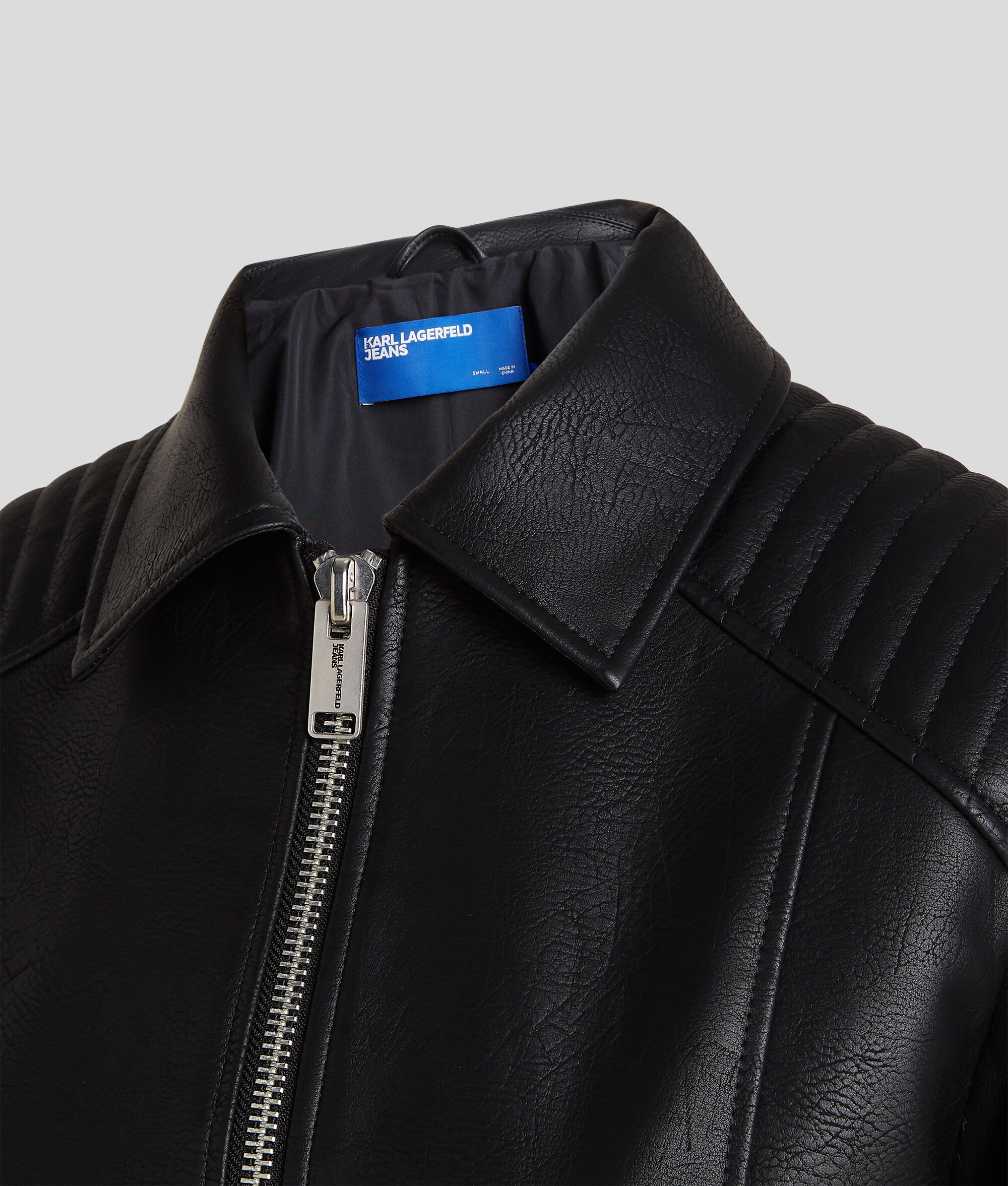 (image for) Intelligent KLJ FAUX-LEATHER JACKET